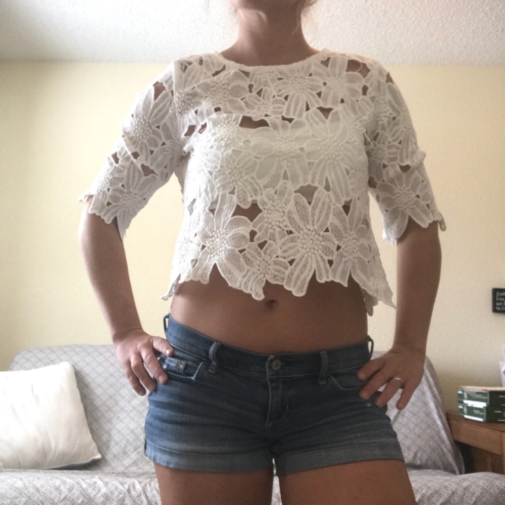 Lace Crop Top